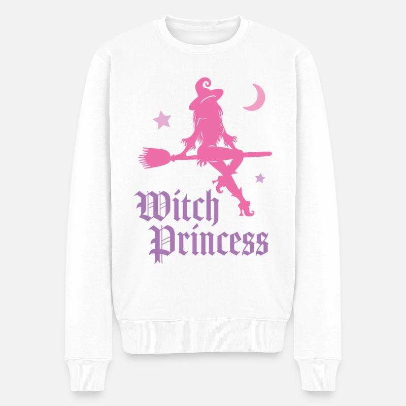 Princesse Sorcière - Pull Premium bio Homme - blanc