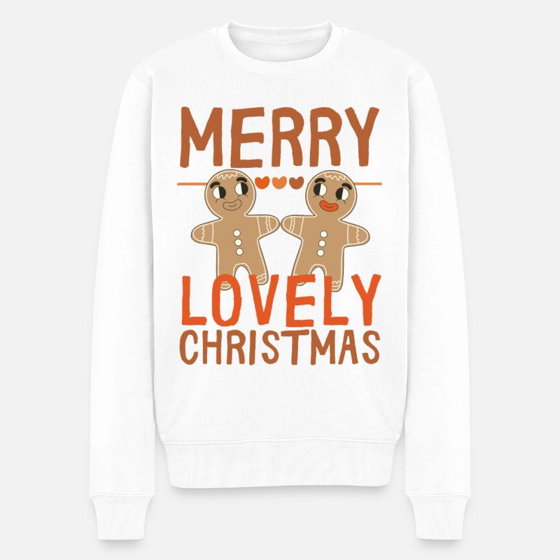 Joyeux Noël - Pull Premium bio Homme - blanc