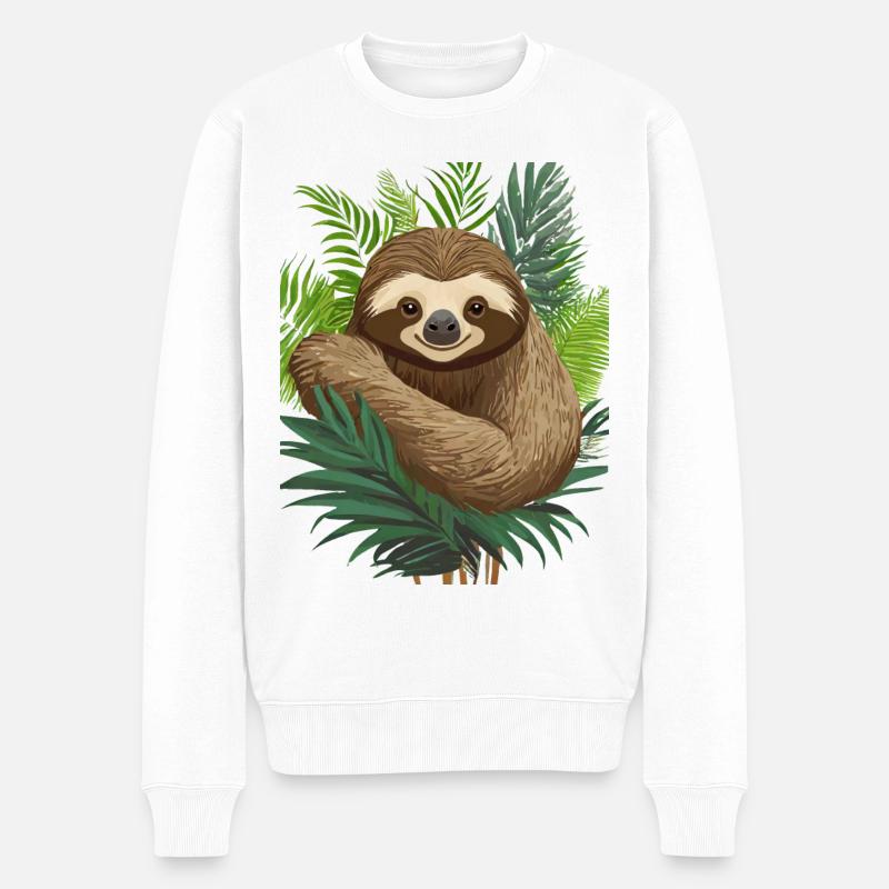 Paresse - Pull Premium bio Homme - blanc