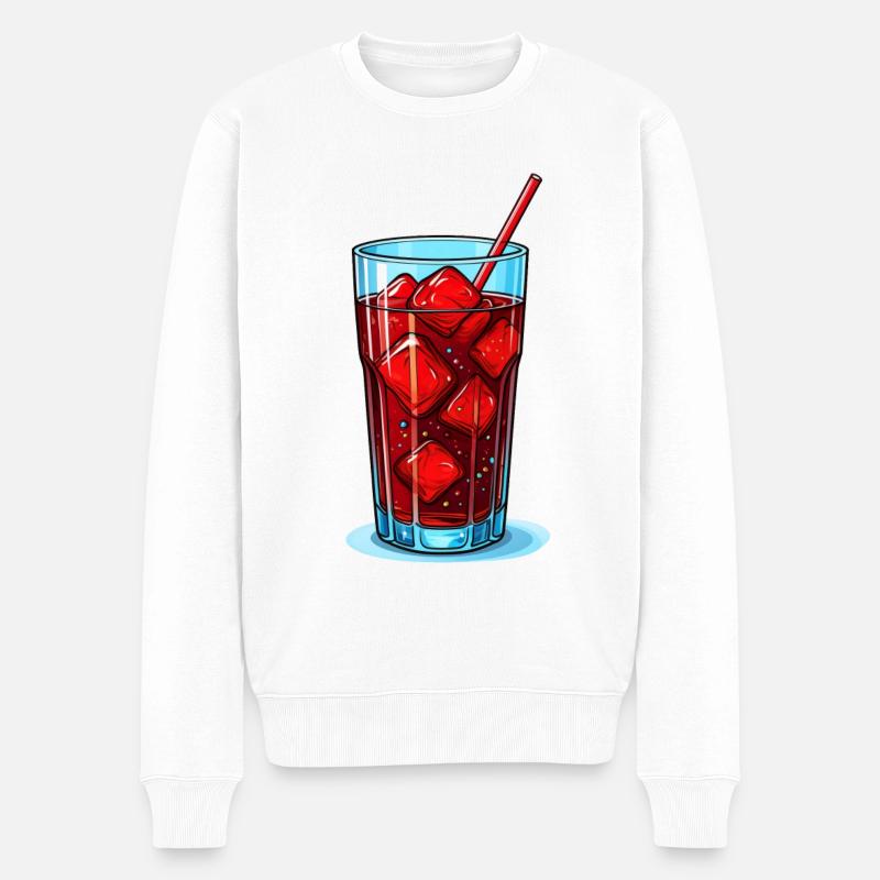 Un verre de - Pull Premium bio Homme - blanc