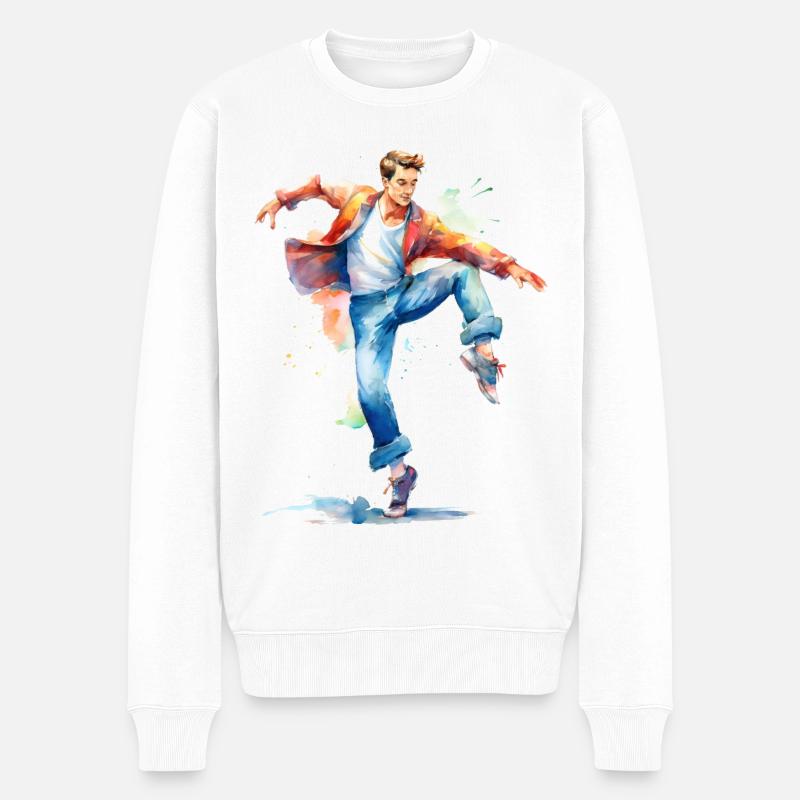 Danseur - Pull Premium bio Homme - blanc