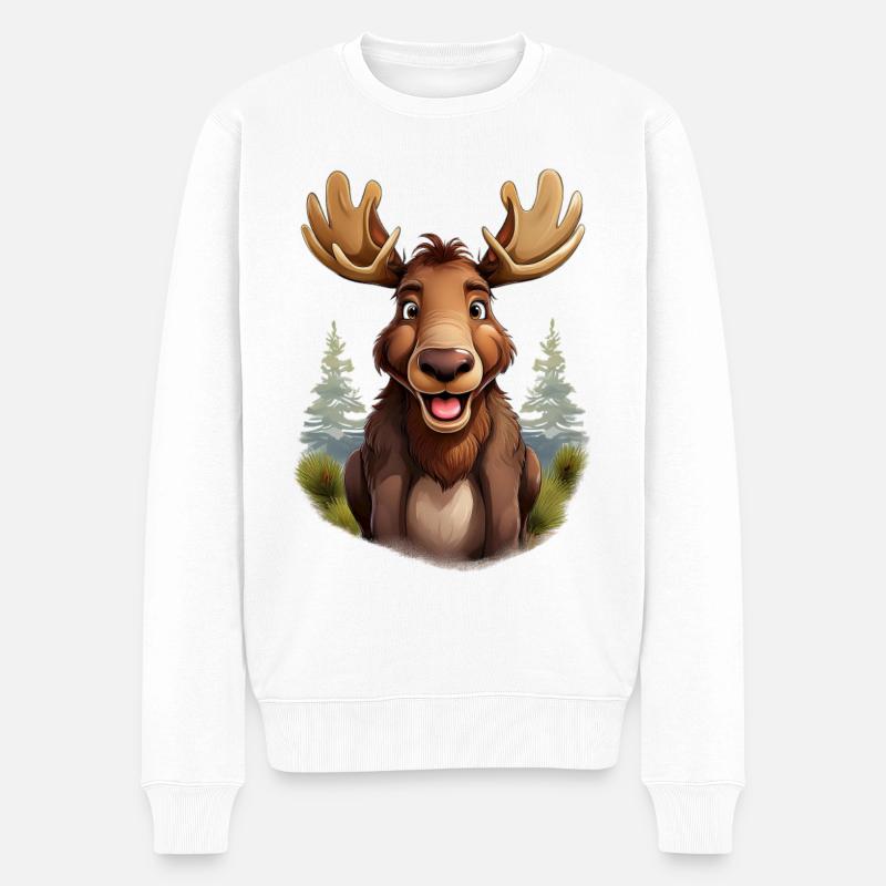 Élan - Pull Premium bio Homme - blanc