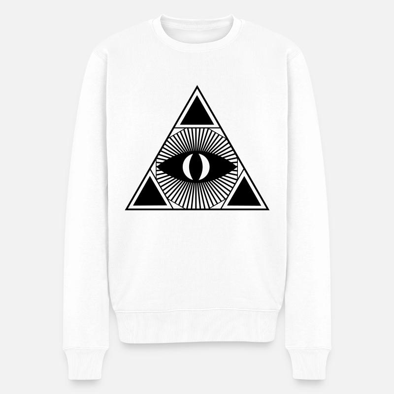 Eye - Pull Premium bio Homme - blanc