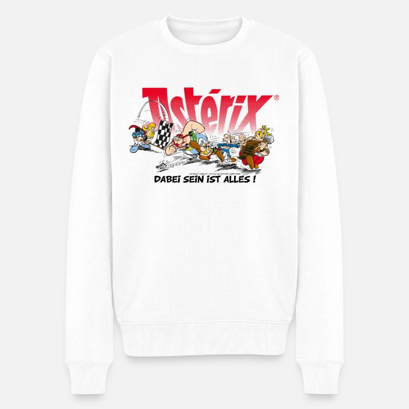 Asterix Dabei sein ist alles - Pull Premium bio Homme - blanc