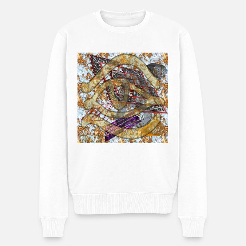 Flux (B) - Image - 2023 - Pull Premium bio Homme - blanc