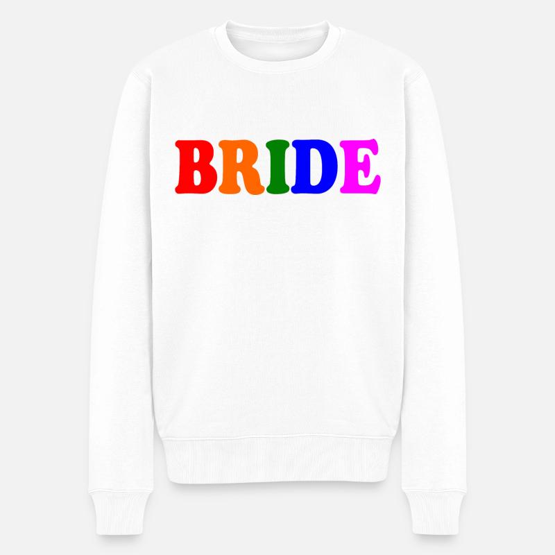 Bride - Pull Premium bio Homme - blanc