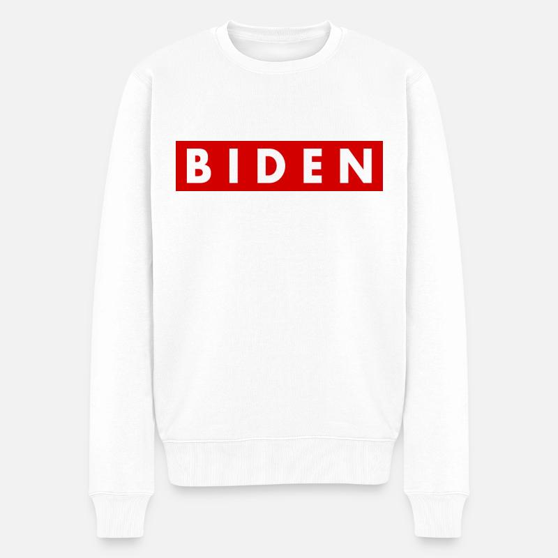 Biden - Pull Premium bio Homme - blanc