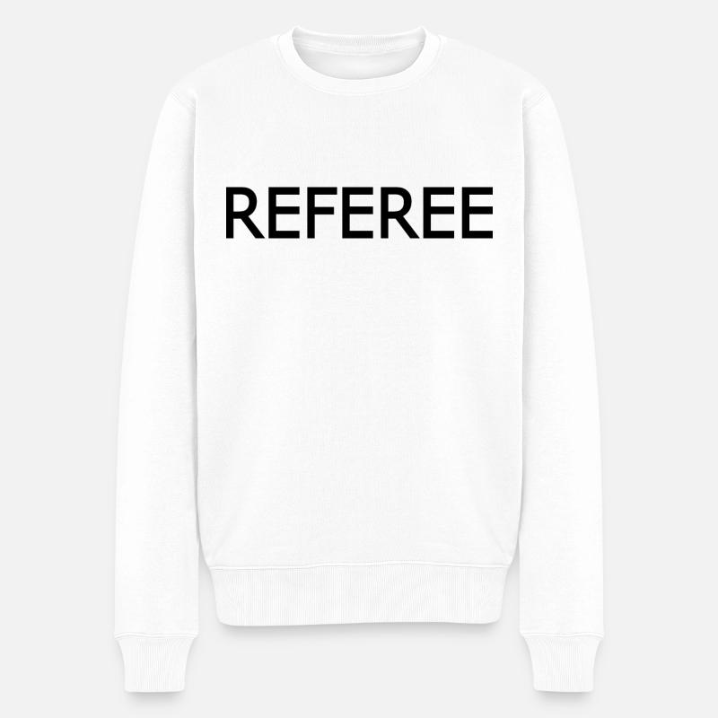 Referee - Pull Premium bio Homme - blanc