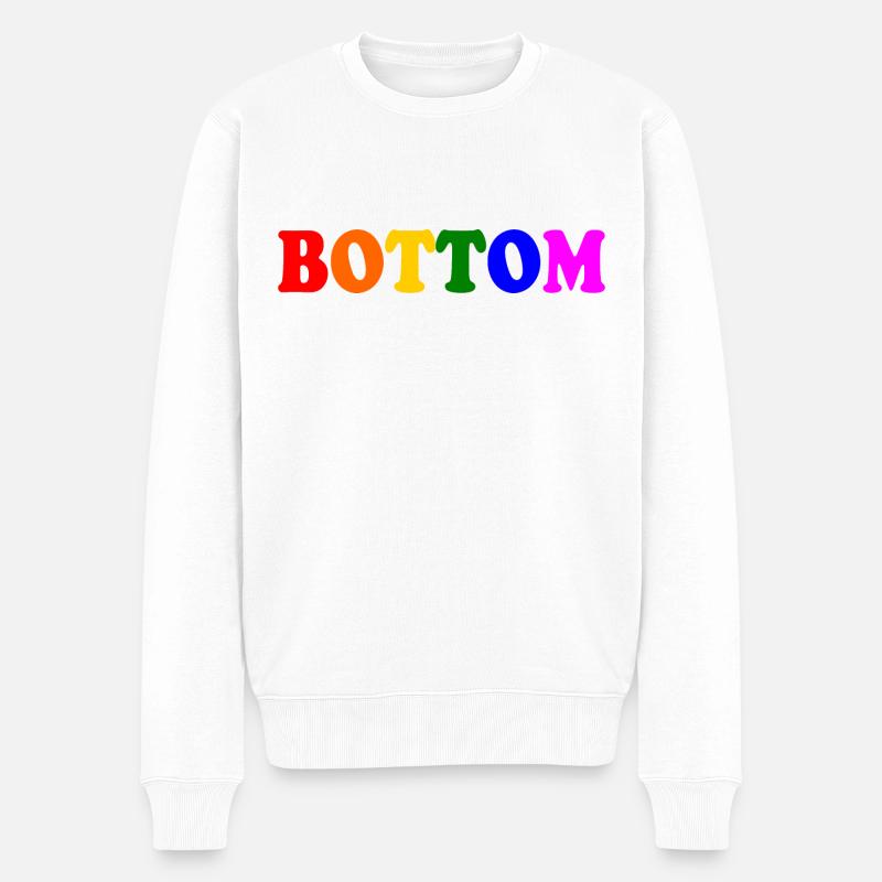 Bottom - Pull Premium bio Homme - blanc