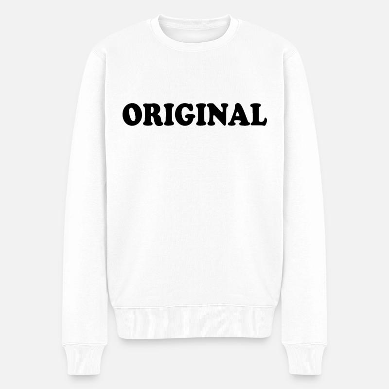 Original - Pull Premium bio Homme - blanc