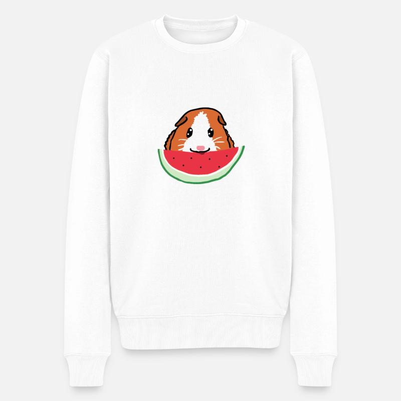 Cochon d'Inde - Pull Premium bio Homme - blanc