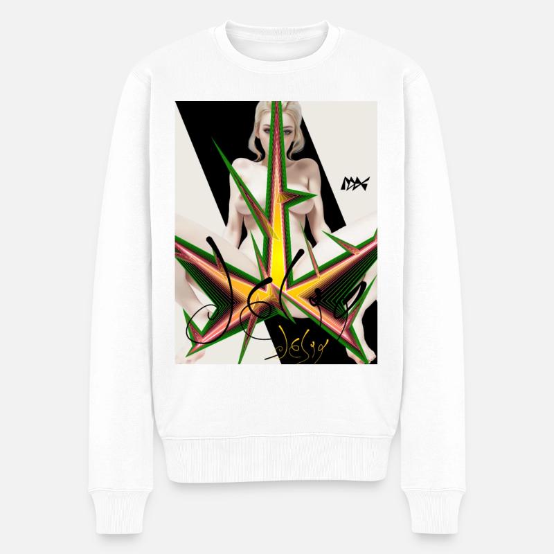 Désir - Pull Premium bio Homme - blanc