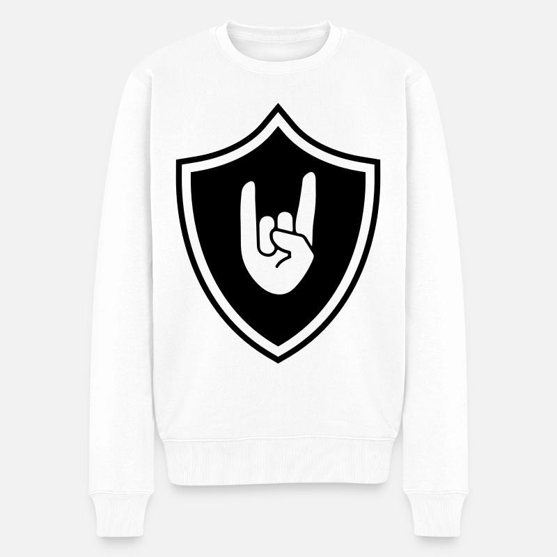 Armoiries du parti - Pull Premium bio Homme - blanc