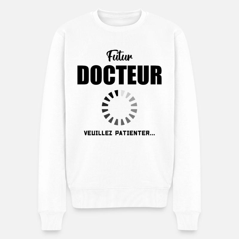 Futur docteur - Pull Premium bio Homme - blanc