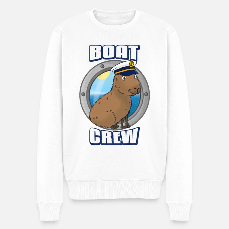 Équipage du bateau - Pull Premium bio Homme - blanc