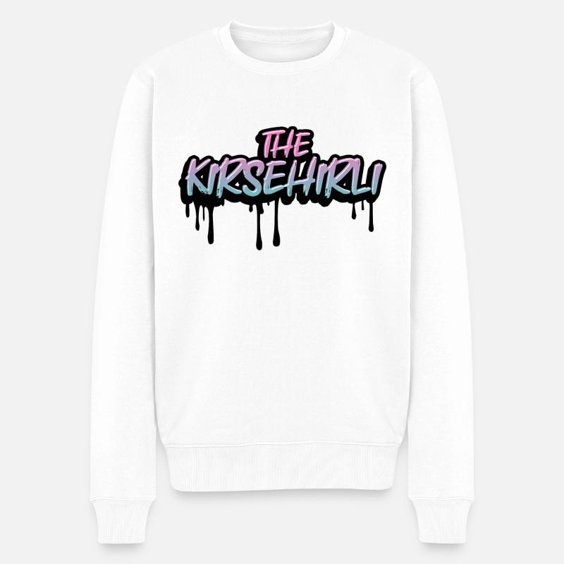 The Kirsehirli - Männer Premium Bio Pullover - Weiß