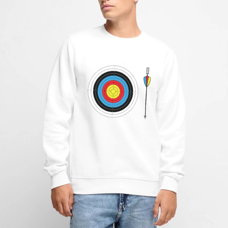 Arc et Flèche | Arc avec flèche Pull Premium bio Homme