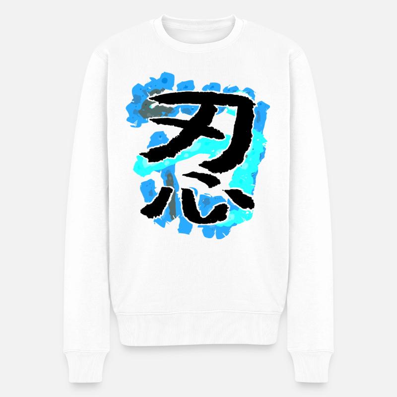 Ninja - Pull Premium bio Homme - blanc