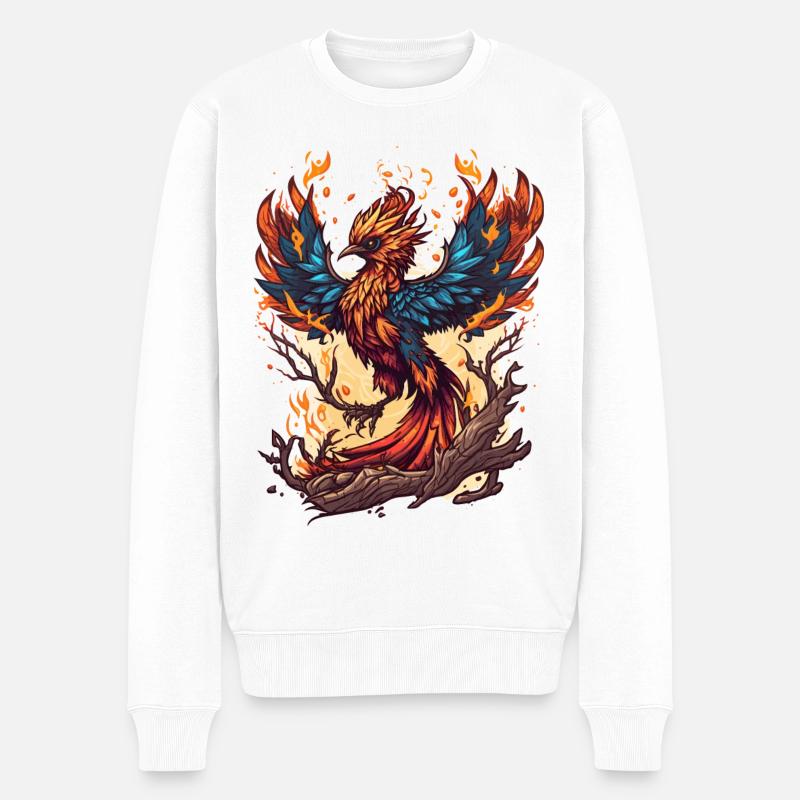 Renaissance - Pull Premium bio Homme - blanc