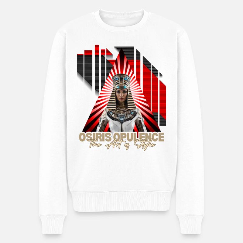 Osiris Opulence - Männer Premium Bio Pullover - Weiß