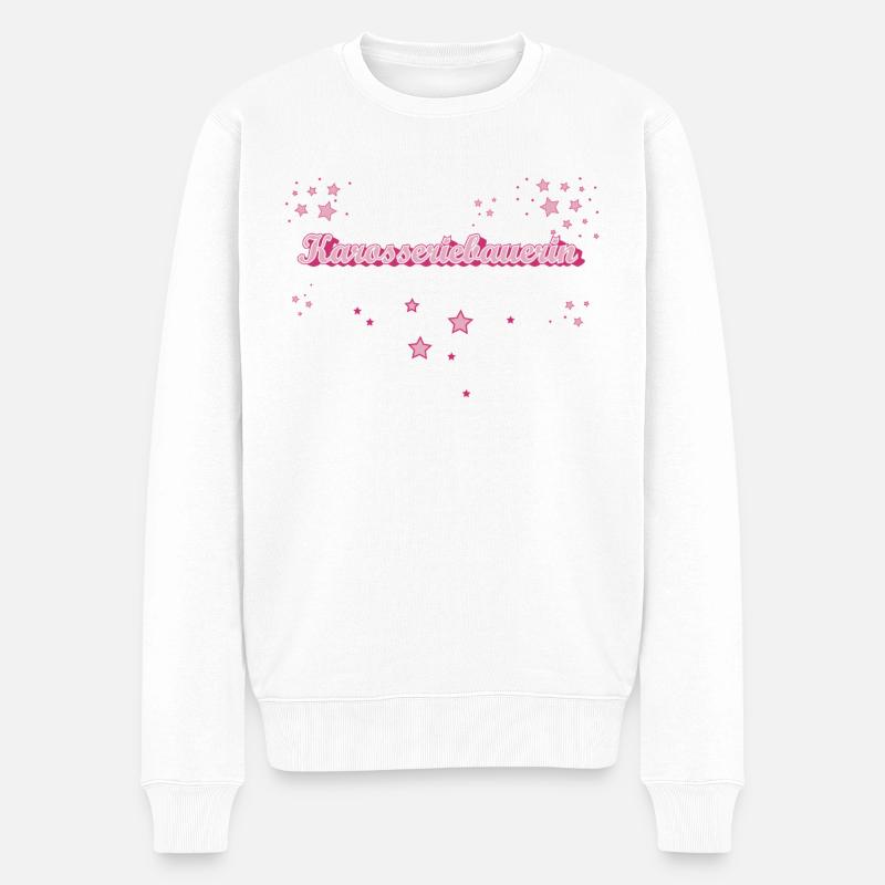 Autoschlosser Abschluss-Geschenk Karosseriebauerin - Männer Premium Bio Pullover - Weiß