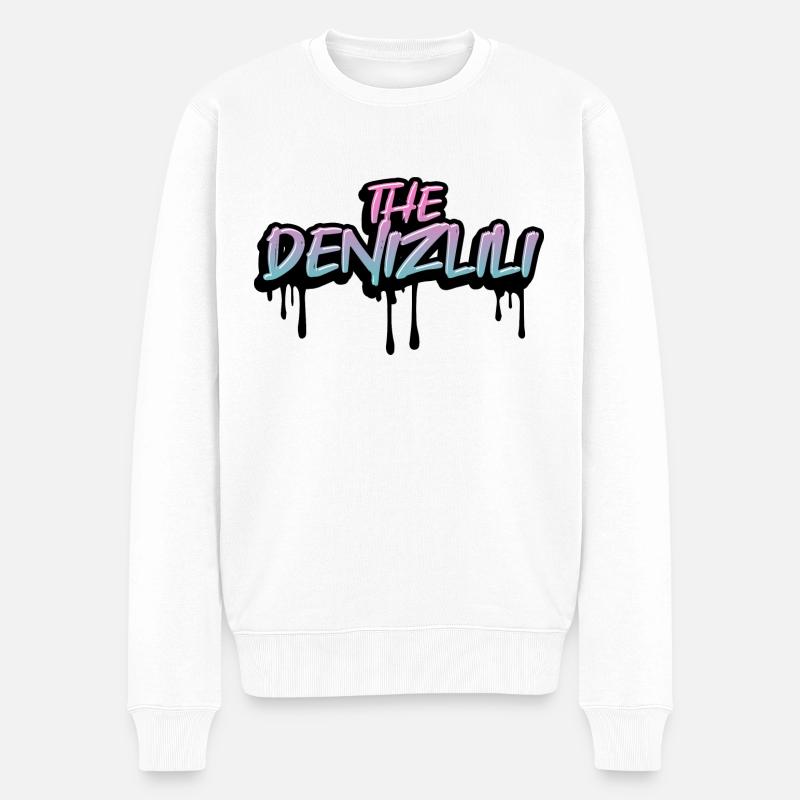 The Denizlili - Männer Premium Bio Pullover - Weiß