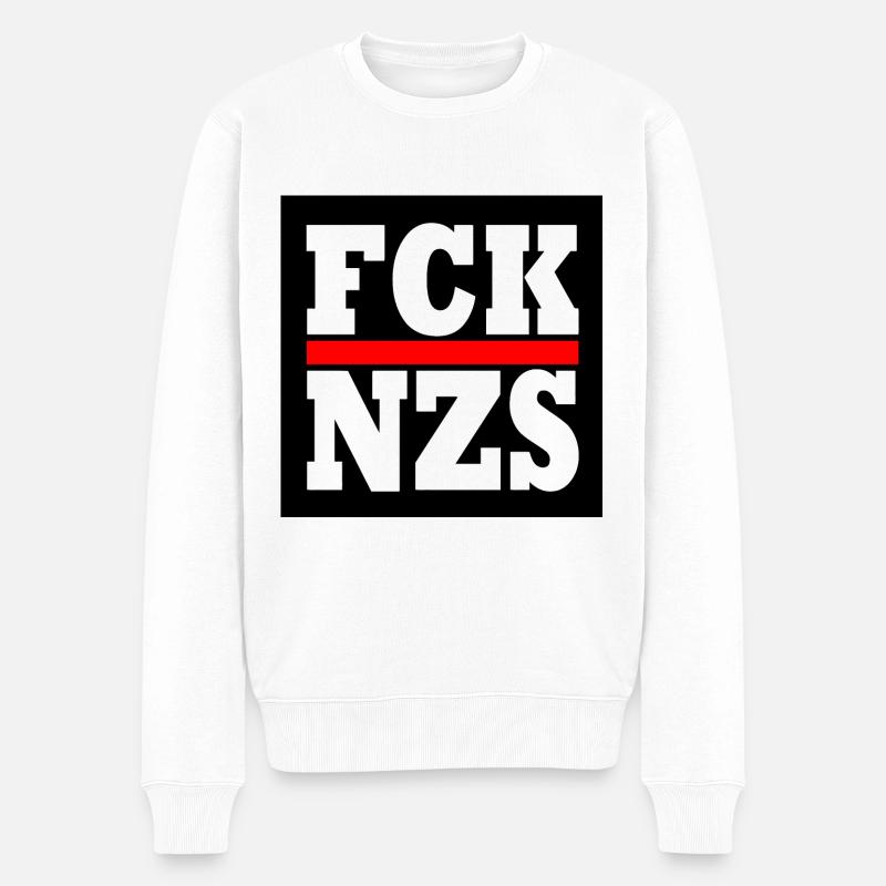 Fck nzs - Pull Premium bio Homme - blanc
