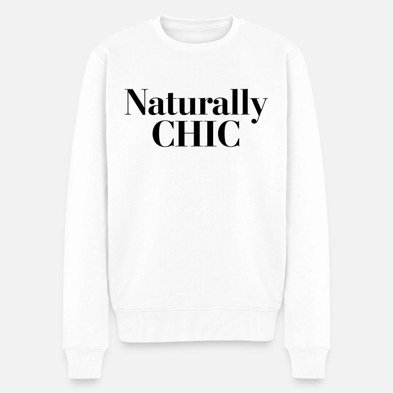Rallye Nature Chic - Pull Premium bio Homme - blanc