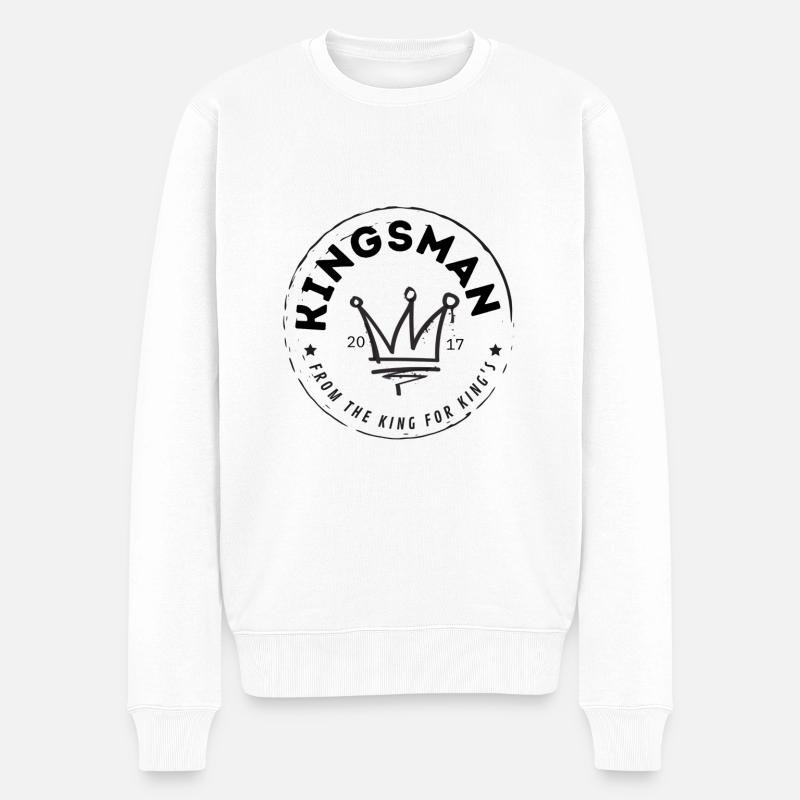 Marque Kingsman - Pull Premium bio Homme - blanc