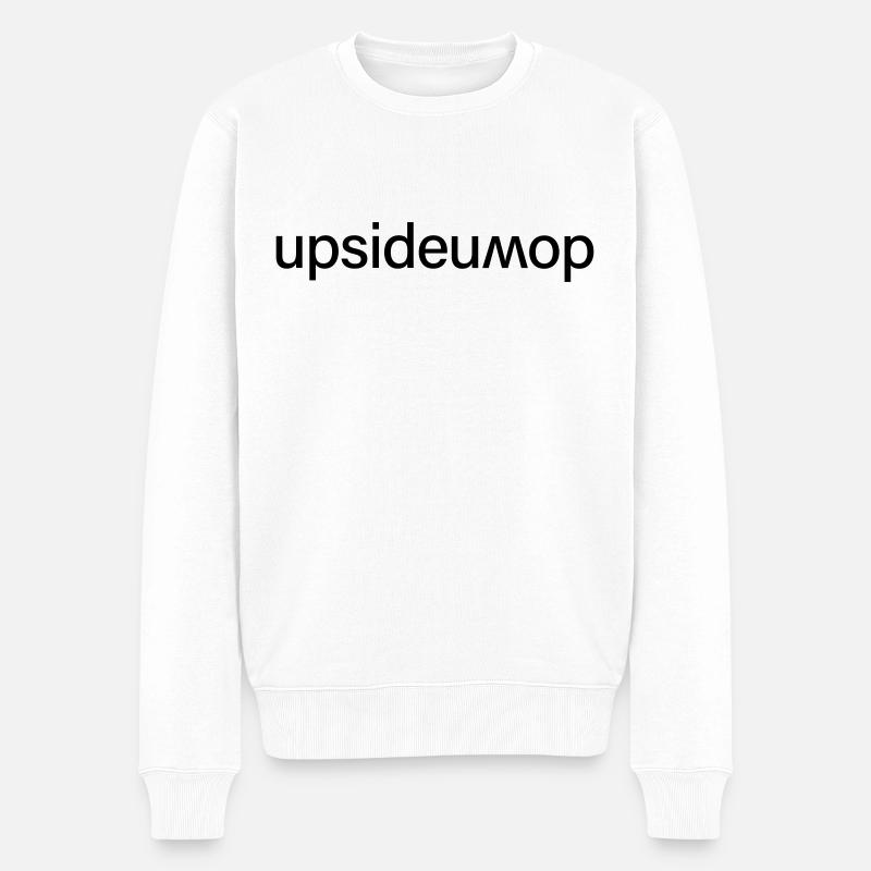 à l’envers - Pull Premium bio Homme - blanc