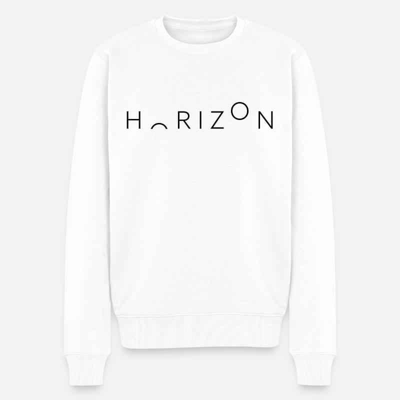 Horizon - Pull Premium bio Homme - blanc