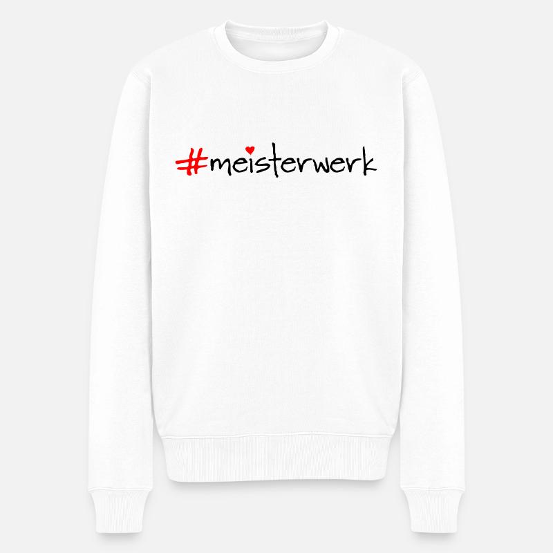 Chef-d'œuvre - Pull Premium bio Homme - blanc