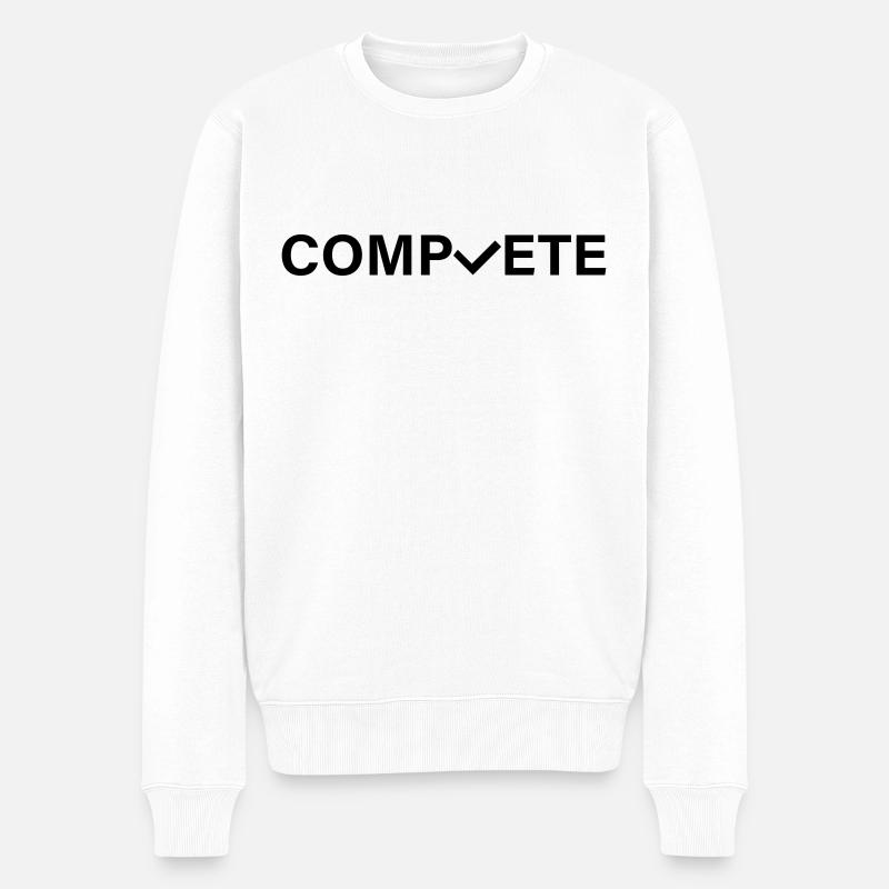 Complet - Pull Premium bio Homme - blanc