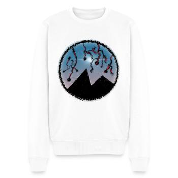 Paysage - Pull Premium bio Homme - blanc - Devant - Thijin (182cm)