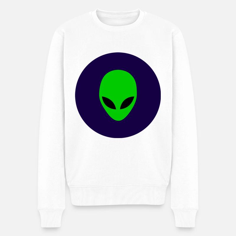 Alien - Pull Premium bio Homme - blanc