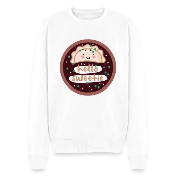 Dim Sum in soy sauce - Men's Premium Organic Jumper - white - Front - Thijin (182cm)