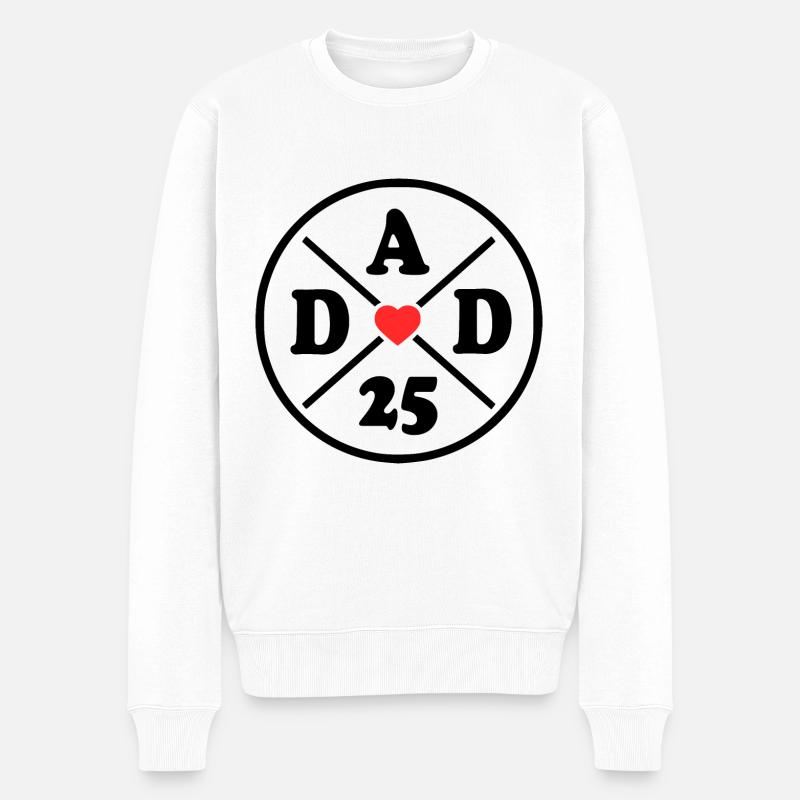 Dad 2025 - Pull Premium bio Homme - blanc