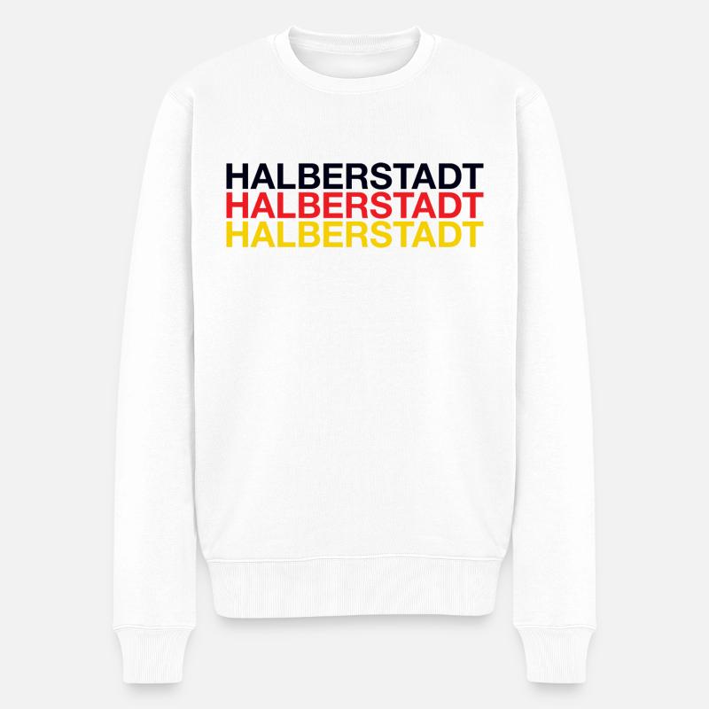 HALBERSTADT - Pull Premium bio Homme - blanc