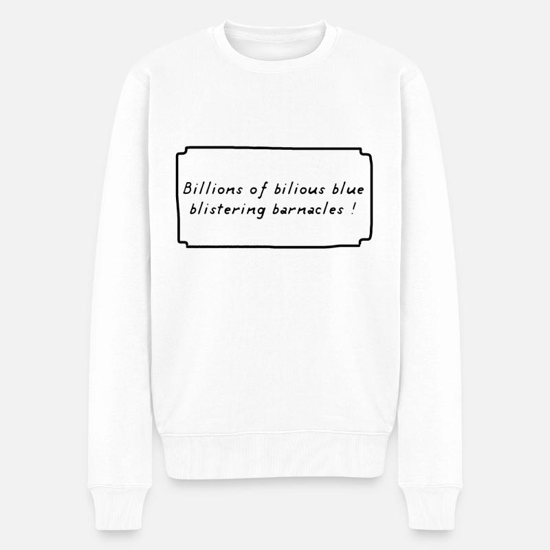 Mille Milliards de Mille Sabords ! BD - Pull Premium bio Homme - blanc