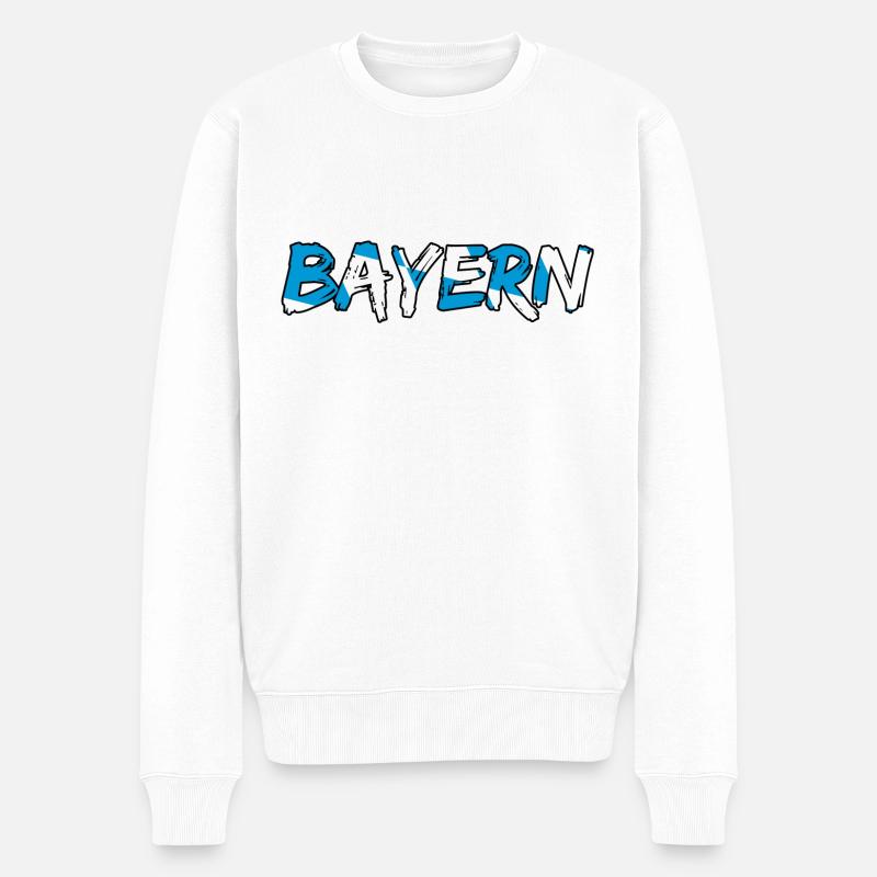 Inscription de Bavière - Pull Premium bio Homme - blanc