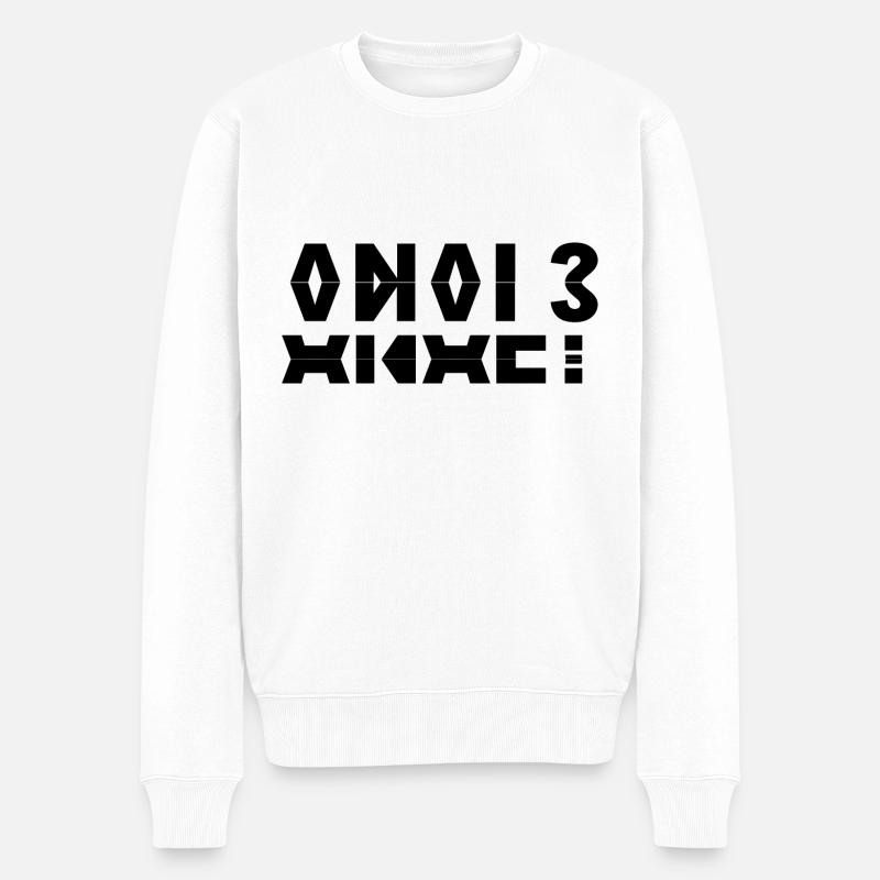 Anal? - Männer Premium Bio Pullover - Weiß