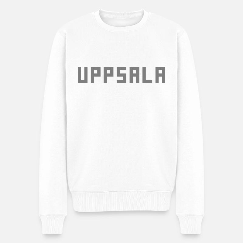 Uppsala - Pull Premium bio Homme - blanc