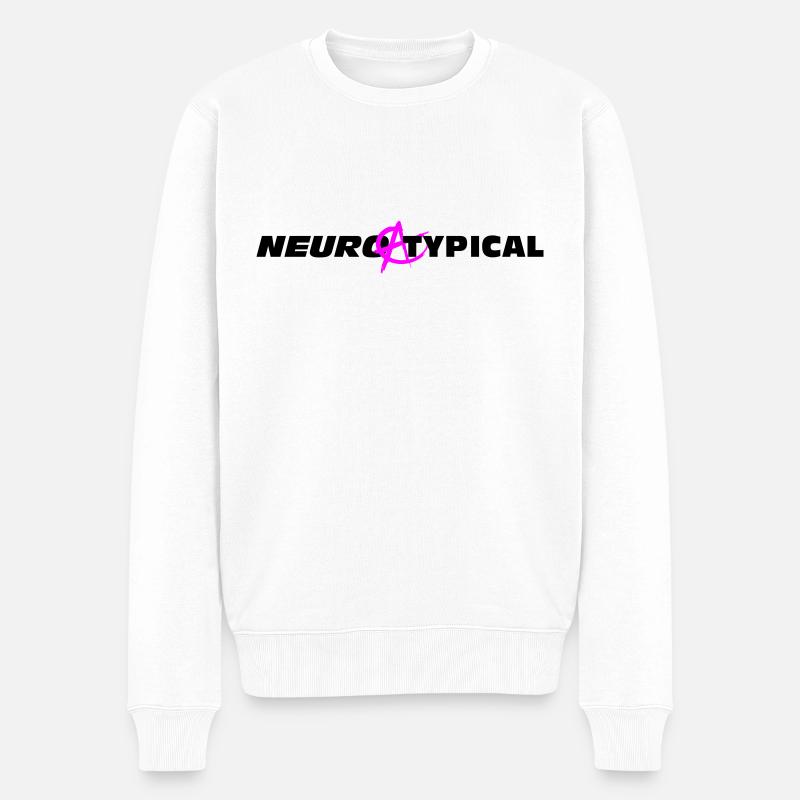 Neuroatypique - Pull Premium bio Homme - blanc