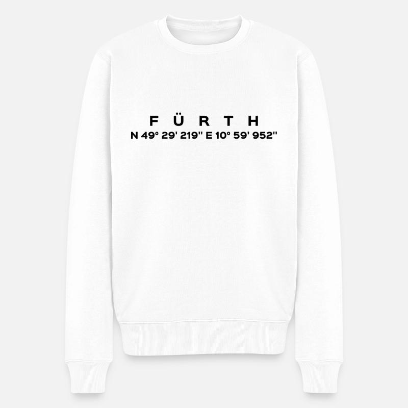 Fürth - Pull Premium bio Homme - blanc