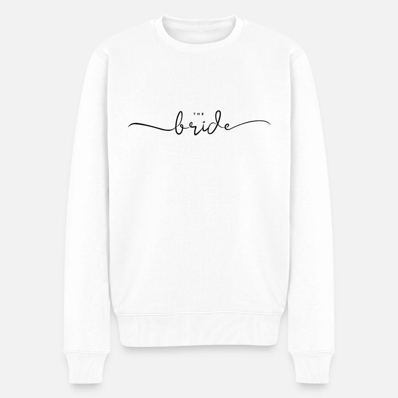La mariée - Pull Premium bio Homme - blanc