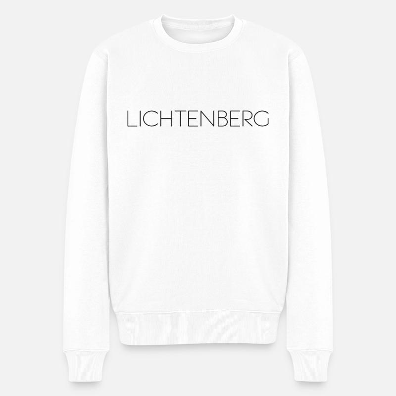 Lichtenberg Berlin - Männer Premium Bio Pullover - Weiß