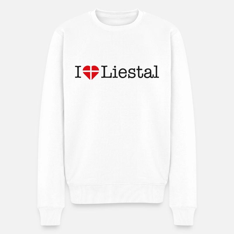 J’adore Liestal - Pull Premium bio Homme - blanc