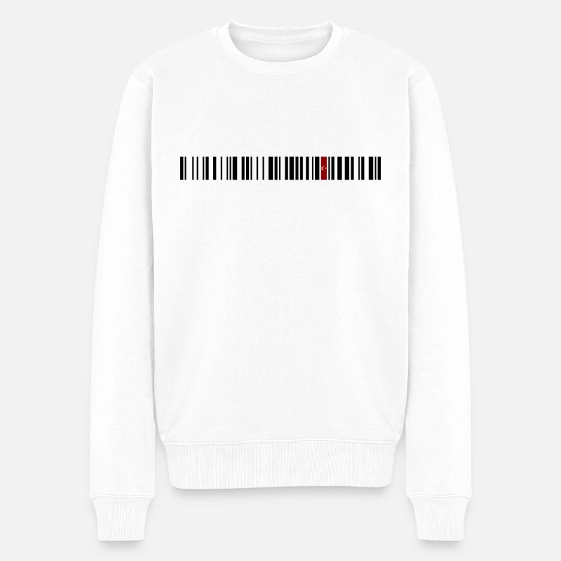 Huile Bing - Pull Premium bio Homme - blanc