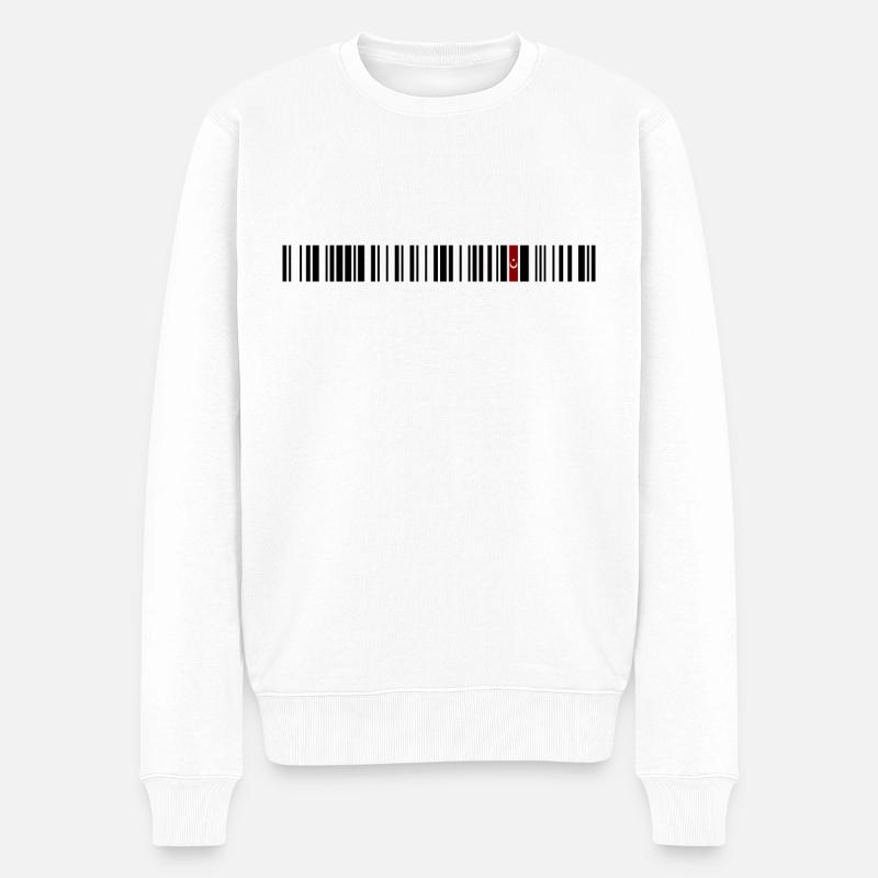 Tunceli - Männer Premium Bio Pullover - Weiß