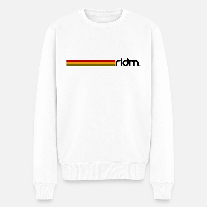 RIDM Rasta - Pull Premium bio Homme - blanc